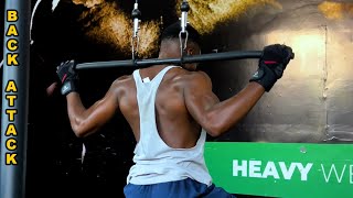 5 BEST EXERCISES FOR BIGGER BACK  BACK WORKOUT [upl. by Hako]