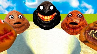 SECRET 😱 BIG PIT KILLER POU BOU FROM BOUS REVENGE In Garrys Mod [upl. by Burchett]