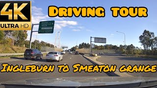 🇦🇺DRIVING TOUR  INGLEBURN TO SMEATON GRANGE 4K [upl. by Eileek]