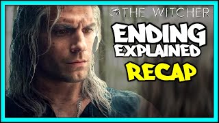 The Witcher Season 1 Recap  Ending Explained [upl. by Anirhtak]