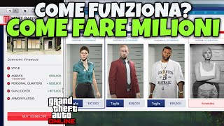 COME FARE MILIONI CON LA NUOVA AGENZIA DI CAUZIONI amp TUTTO CIO CHE DEVI SAPERE GTA ONLINE ITA [upl. by Pyne286]