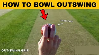 How To Bowl Outswing In Cricket [upl. by Anileh]