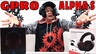 HyperX Alpha S VS Logitech Gpro Headsets DETAILED COMPARISON [upl. by Aiceila]