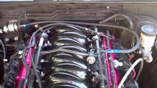 LS1 T56 Heads and Cam 1991 240SX walk around Video HD [upl. by Persson]