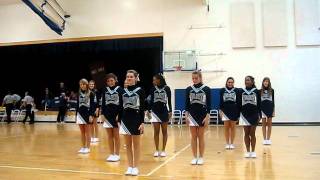 First Varsity game floor cheer [upl. by Finny369]