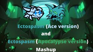 Fnf  Ectospasm Mashup Ace version with Apocalypse version [upl. by Clayborne]