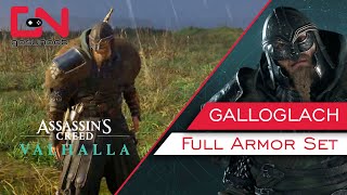 AC Valhalla Galloglach Wolf Armor Set  Locations amp Showcase [upl. by Lexerd]