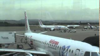 Madrid Barajas International Airport MAD Terminal 1 apron [upl. by Heigl]