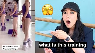 pointe shoe fitter reacts to BALLET TIKTOK 25 [upl. by Nohtahoj450]