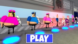 Unlocking All Morphs in CYBORG BARRYS PRISON RUN OBBY ROBLOX Live [upl. by Yzmar]