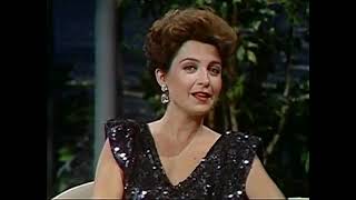 Annie Potts The Tonight Show 1984 [upl. by Assennav]