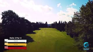 Macdonald Hill Valley Hotel Golf amp Spa Sapphire Course  Hole 3 [upl. by Lateehs]