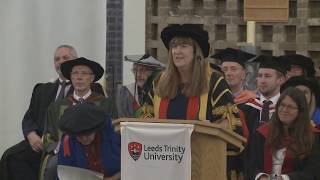 Winter Graduation ceremony at Leeds Trinity University  Wednesday 4 December 2019 [upl. by Anaihk]