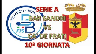 Bar Sandri vs Ca dei Frati [upl. by Buatti]