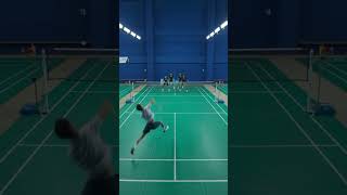 1 VS 4 Badminton Practice Lakshay Sen badminton like [upl. by Aksel]