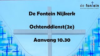 Online dienst2e De Fontein Nijkerk 2411 [upl. by Orsa]