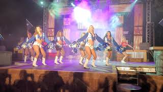 Dallas Cowboys Cheerleaders at Six Flags Over Texas 08072021 [upl. by Nilyam]