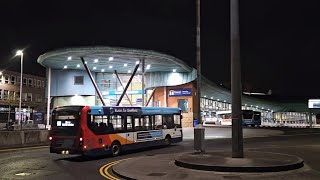 rememberanceday Stagecoach Yorkshires now Barnsley based 37613 YX69 NXG heading back to the depot [upl. by Inohtna]