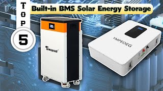 TOP 5 Builtin BMS Solar Energy Storage 2024  aliexpress [upl. by Yared]