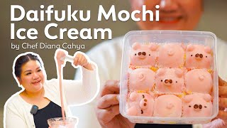 Daifuku Mochi Ice Cream by Chef Diana Cahya [upl. by Semela]