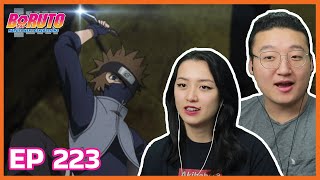 HOUKI VS INOJIN  Boruto Episode 223 Couples Reaction amp Discussion [upl. by Kinnie]