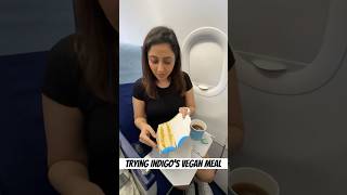 Indigo ne karwaaye paise barbaad 😡 Worst vegan meal shorts [upl. by Charmain87]