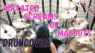 AGITATED SCREAMS OF MAGGOTS DIR EN GREY【DRUM COVER】 [upl. by Kinnie]