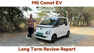 MG Comet EV  Long Term Review Report [upl. by Lorn]