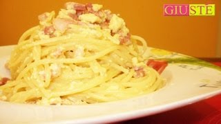 spaghetti à la carbonara recette originale [upl. by Gomez]