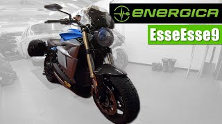 Energica Eva Esseesse9 Electric Motorcycle  First Ride 2019 [upl. by Wiebmer]