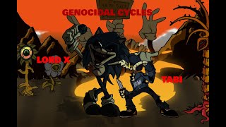 FNF Mashup  Genocidal Cycles Genocide x Cycles [upl. by Arodal597]