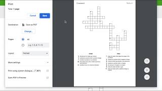 How to make crossword puzzle easily [upl. by Ralston]