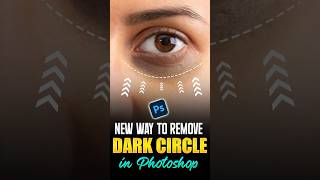 how to remove dark circles in photoshop  photoshop dark circles under eyes shorts photoshop [upl. by Dnalra]