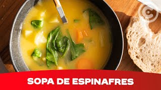 Como preparar Sopa de Espinafres em apenas 15 minutos [upl. by Hluchy486]