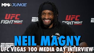 Neil Magny Wants to Let it be Known Im Still a Force vs Carlos Prates  UFC Vegas 100 [upl. by Aseen]