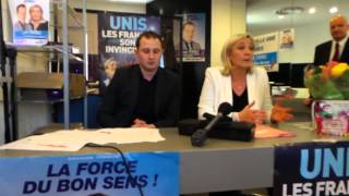 MARINE LE PEN DENONCE MEDIAPART AVEC HUMOUR [upl. by Scot]