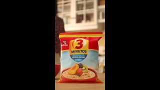 La Avena Quaker® 3 Minutos está fortificada con una mezcla de vitaminas y minerales [upl. by Haneehs]