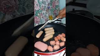 Easy and Quick Chicken Sausage Fry Short  Chicken Sausages Recipe Shorts  Sausage shorts [upl. by Adnuahsor]