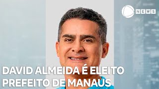 David Almeida é reeleito como prefeito de Manaus [upl. by Dlarej650]