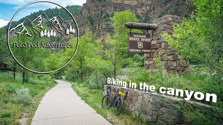 Biking in Glenwood Canyon [upl. by Oballa]