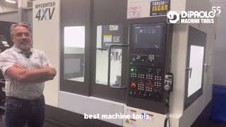 Kitamura Mycenter 4XV at DiPaolo Machine Tools [upl. by Kcirdef]