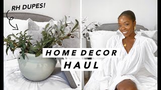 HUGE HOME DECOR HAUL  Home Goods CB2 Anthropologie amp more Affordable home decor  Tanicha Rose [upl. by Orwin]