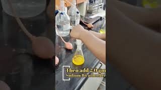 Standardization of sodium thiosulfate in just 2 minutes chemistry science iodometric titration [upl. by Glinys]