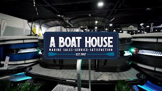 2023 Godfrey Aquapatio 275 CBE Walk Through  iMPACT 29in Chassis  A Boat House [upl. by Asilat]