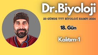 Kalıtım1  23 Günde TYT Biyoloji Kampı yks2024  10 Sınıf [upl. by Ryle]