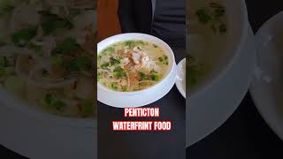 Penticton Waterfront Food shortsvideo food foodie [upl. by Anemolihp558]