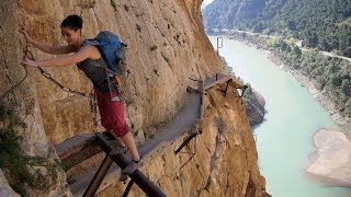 El Camino del Rey  Worlds Most Dangerous Hike [upl. by Arob]