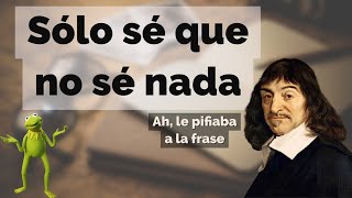 Pienso luego existo Descartes Discurso del método y la cárcel del yo  Te lo explico así nomás [upl. by Goodden]