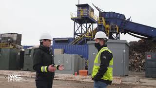 WENDT M6090 Shredder Plant Walkthrough with DMS Metals [upl. by Burn539]