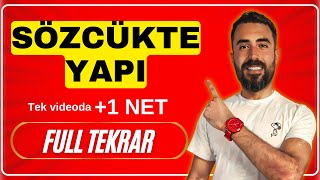 SÖZCÜKTE YAPI FULL TEKRAR 1 NET  KPSS  TYT TÜRKÇE FULL TEKRAR 2024  Deniz Hoca [upl. by Rehtul]